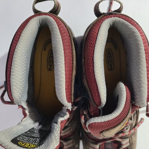 KEEN Women’s Utility Steel Toe Mid Hiking/Work Boots/Shoes Size 7 - Picture 5 of 8